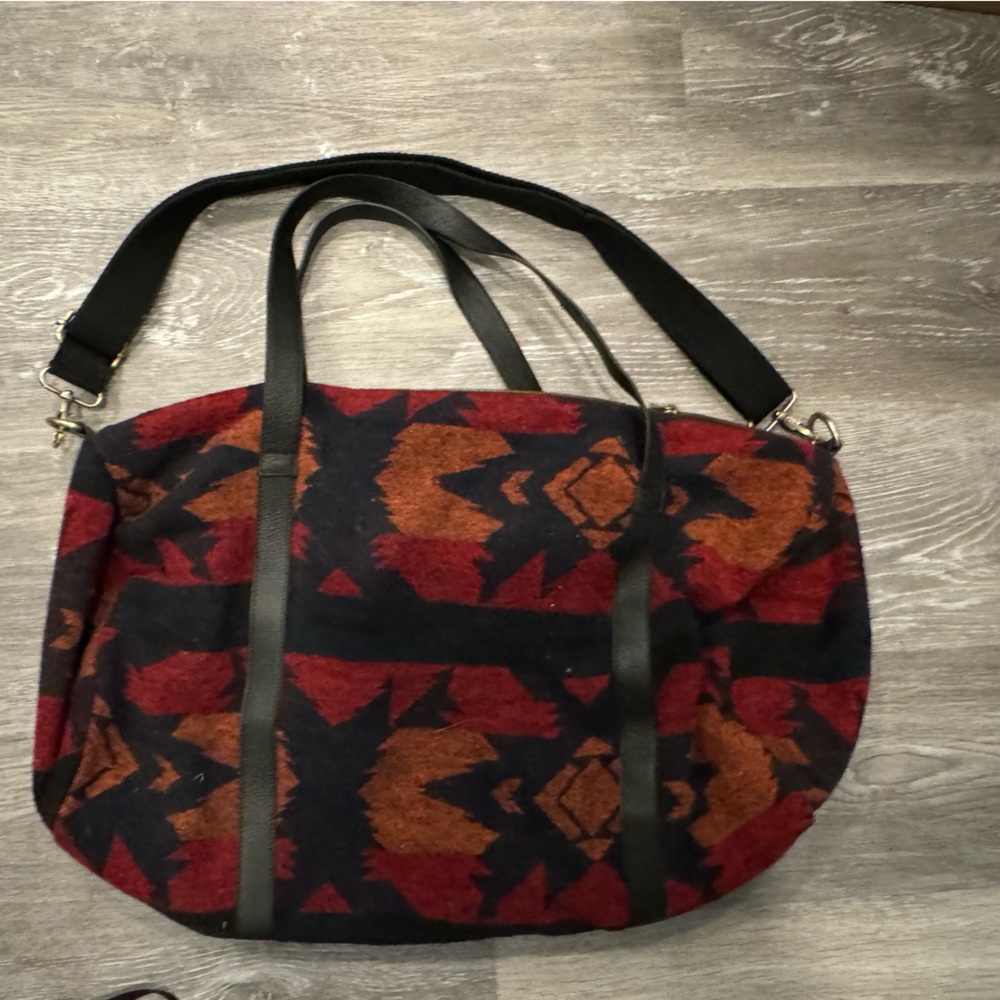 7 Chi Large canvas tote bag